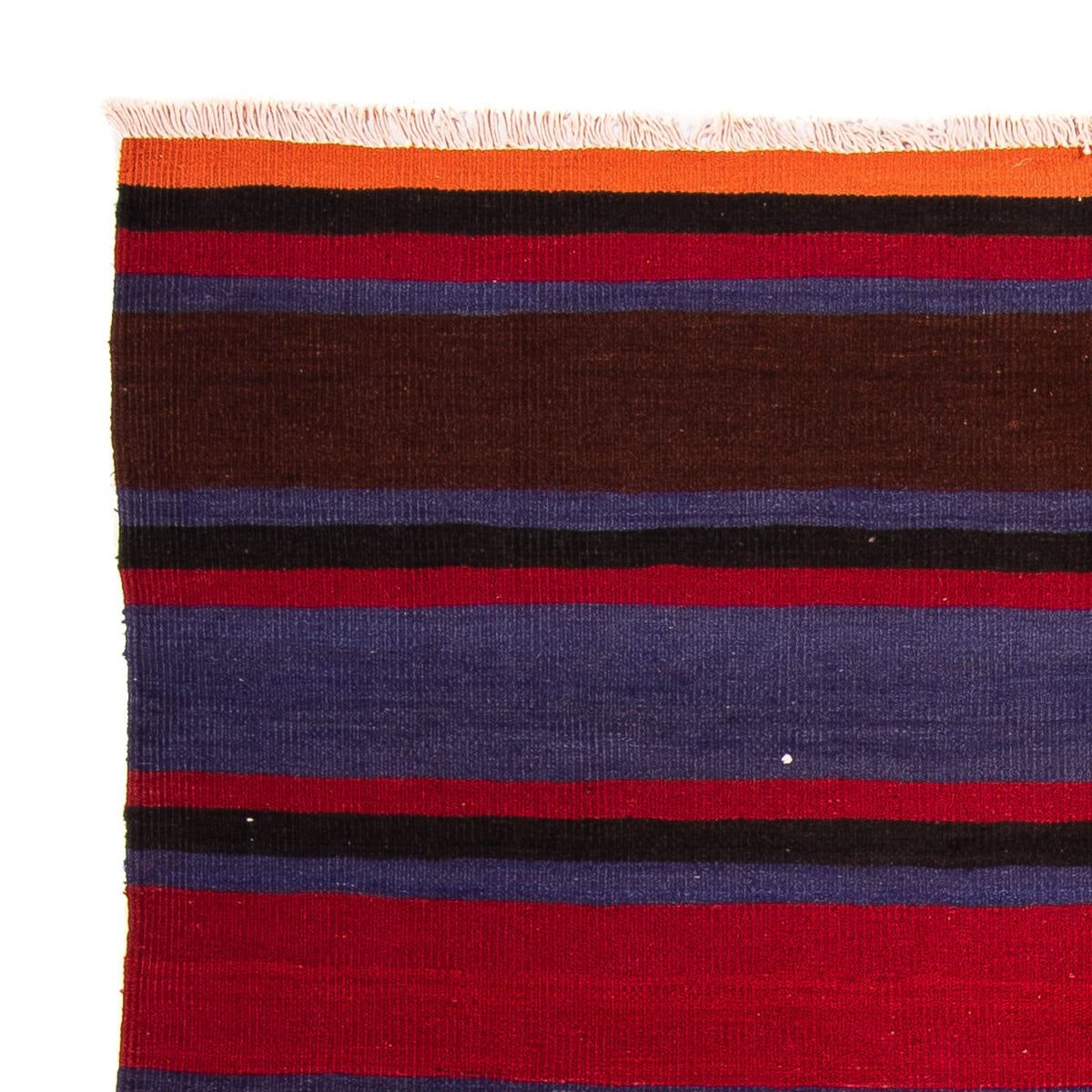 Dywan Kelim - Stary - 210 x 180 cm - wielokolorowy