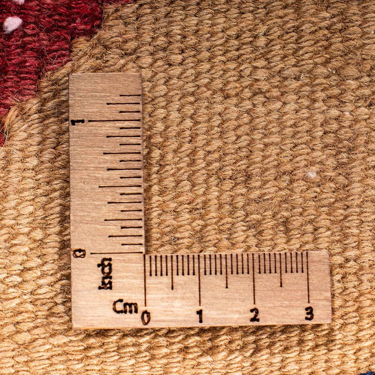 Dywan Kelim - Stary - 130 x 110 cm - wielokolorowy