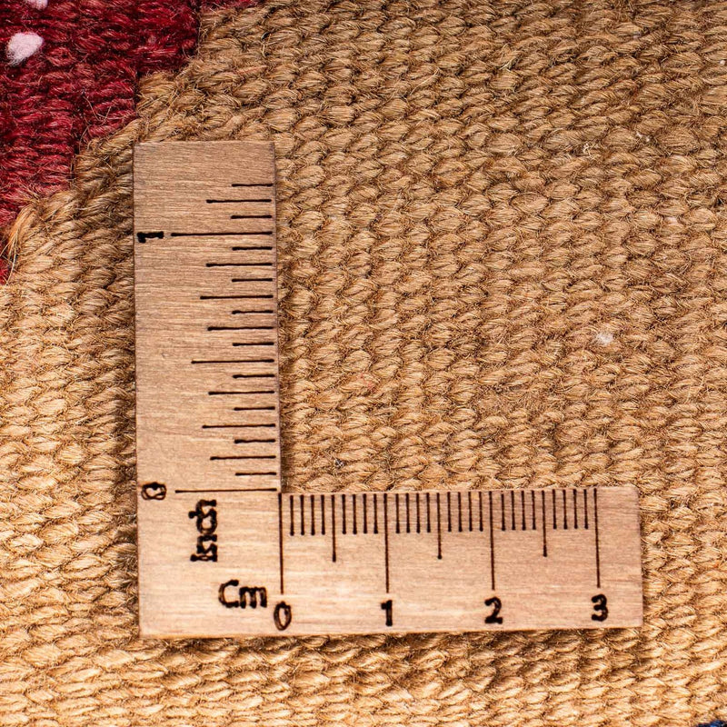 Dywan Kelim - Stary - 130 x 110 cm - wielokolorowy