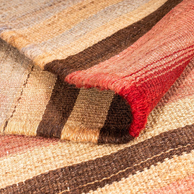 Dywan Kelim - Stary kwadratowy  - 160 x 160 cm - wielokolorowy