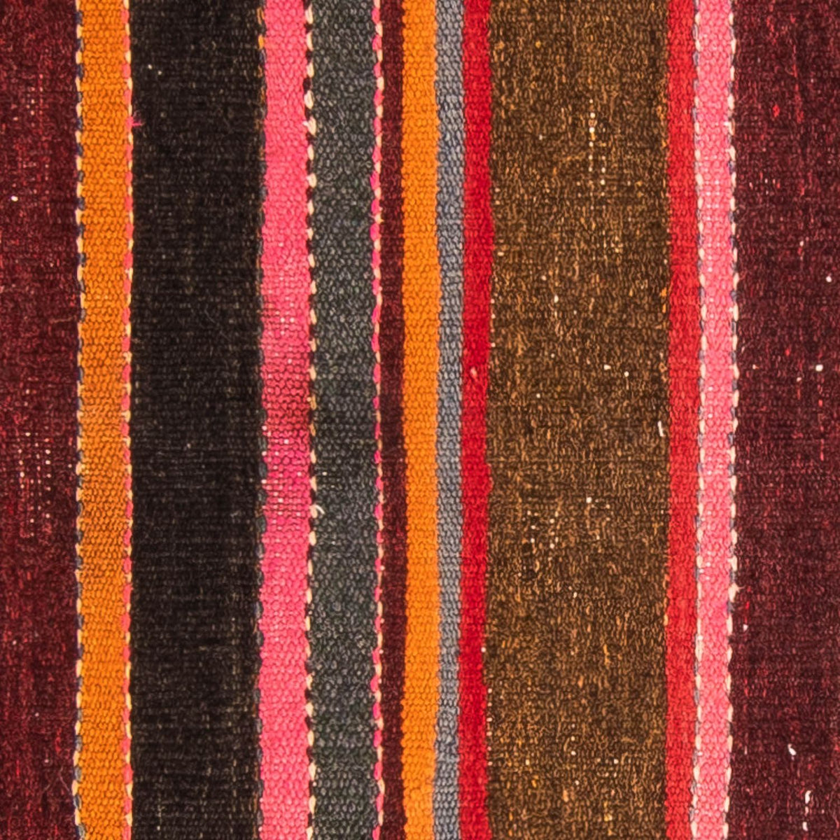 Dywan Kelim - Stary - 115 x 85 cm - wielokolorowy