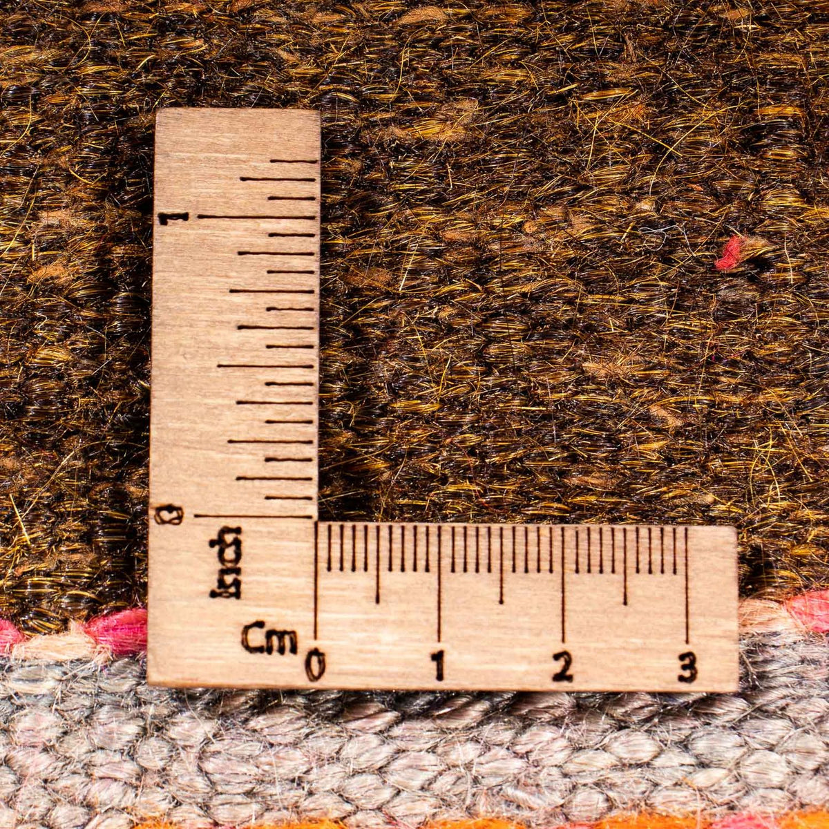 Dywan Kelim - Stary - 115 x 85 cm - wielokolorowy