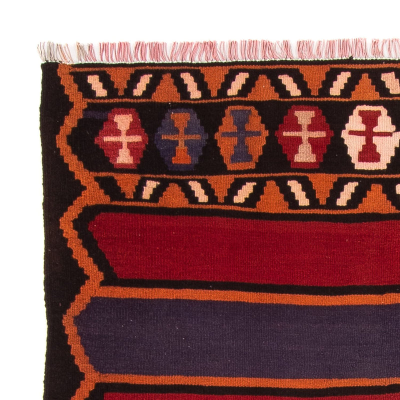 Dywan Kelim - Stary - 180 x 145 cm - wielokolorowy