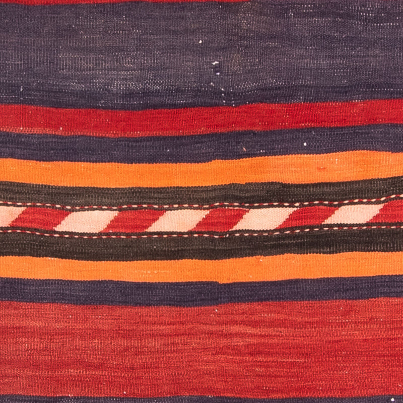 Dywan Kelim - Stary - 160 x 150 cm - wielokolorowy