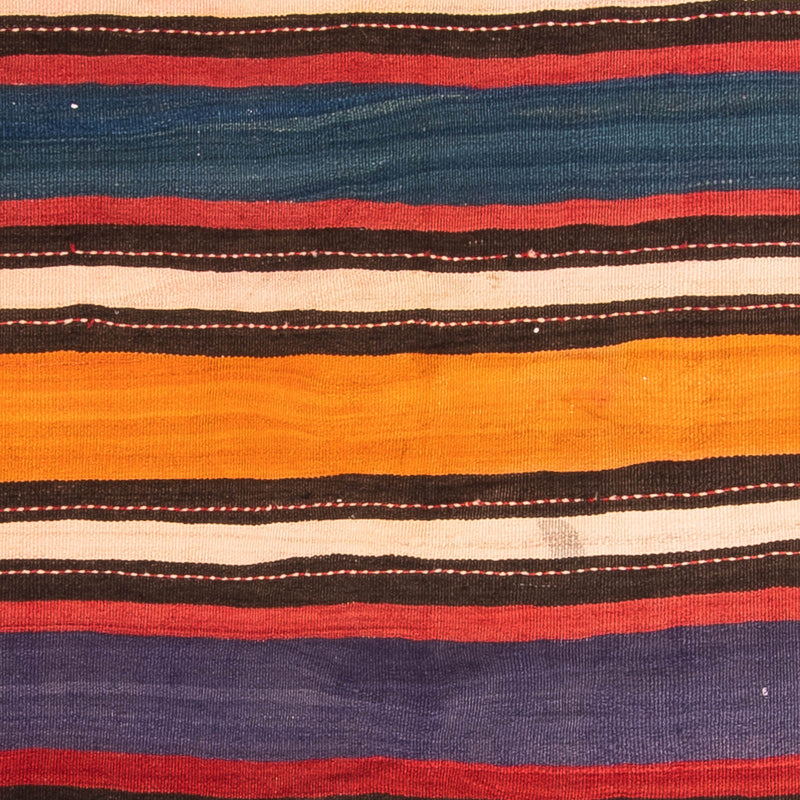 Dywan Kelim - Stary - 200 x 165 cm - wielokolorowy