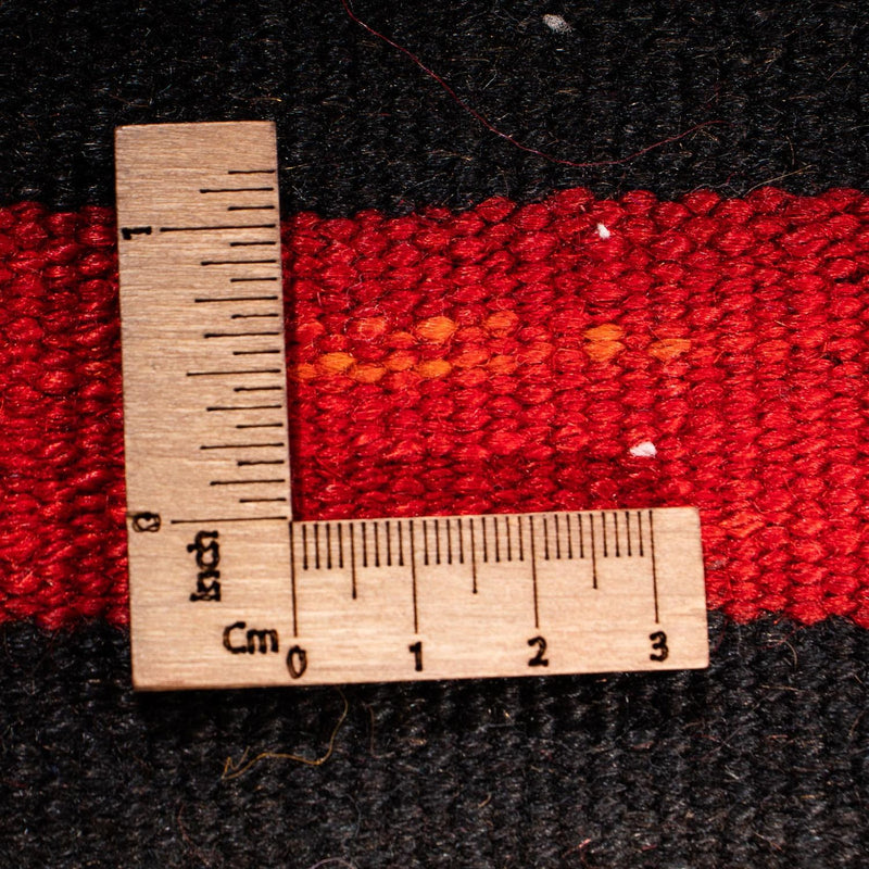 Dywan Kelim - Stary kwadratowy  - 150 x 135 cm - wielokolorowy