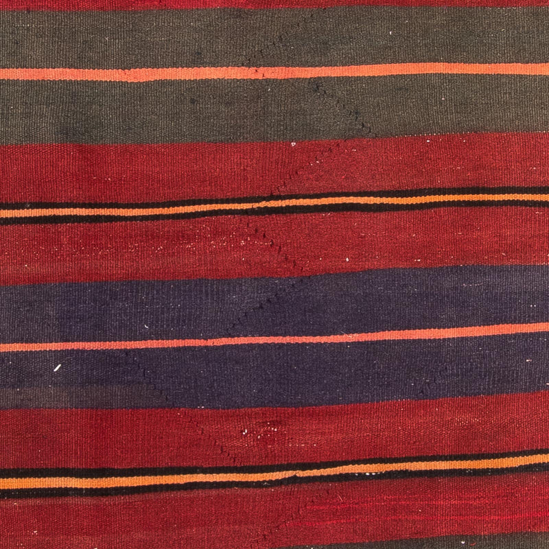 Biegacz Dywan Kelim - Stary - 325 x 135 cm - wielokolorowy