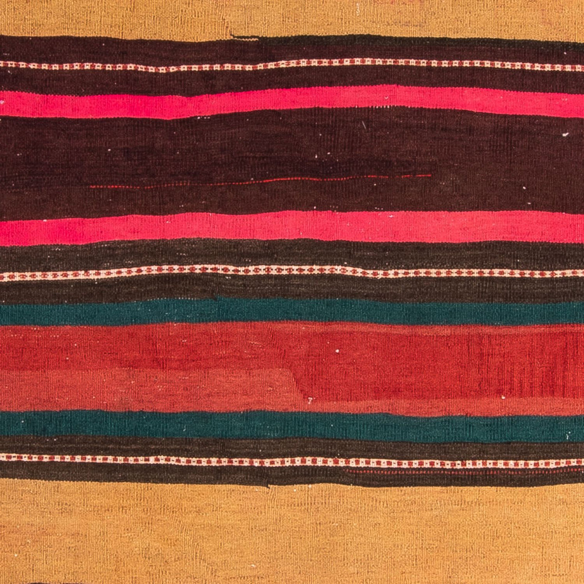 Dywan Kelim - Stary kwadratowy  - 175 x 170 cm - wielokolorowy