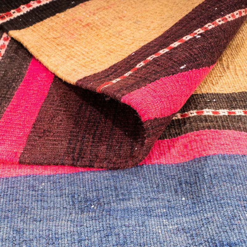 Dywan Kelim - Stary kwadratowy  - 175 x 170 cm - wielokolorowy