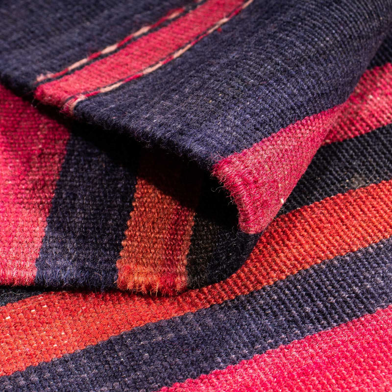 Dywan Kelim - Stary - 150 x 135 cm - wielokolorowy