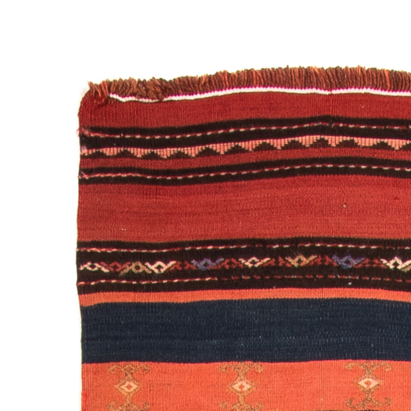 Biegacz Dywan Kelim - Stary - 280 x 85 cm - wielokolorowy