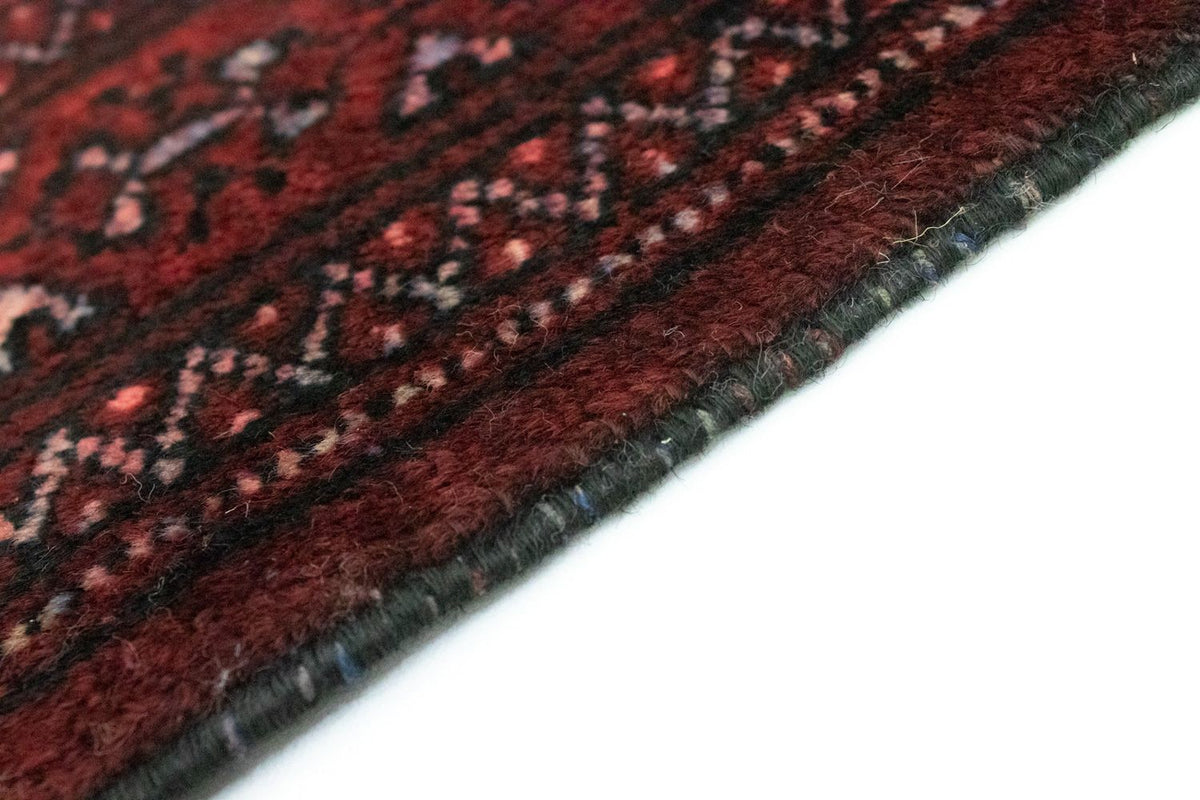 Dywan turkmeński - 95 x 66 cm - czerwony