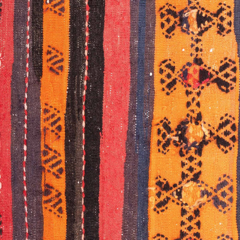 Dywan Kelim - Stary - 100 x 60 cm - wielokolorowy