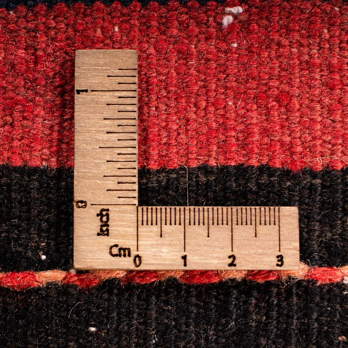 Dywan Kelim - Stary - 150 x 135 cm - wielokolorowy