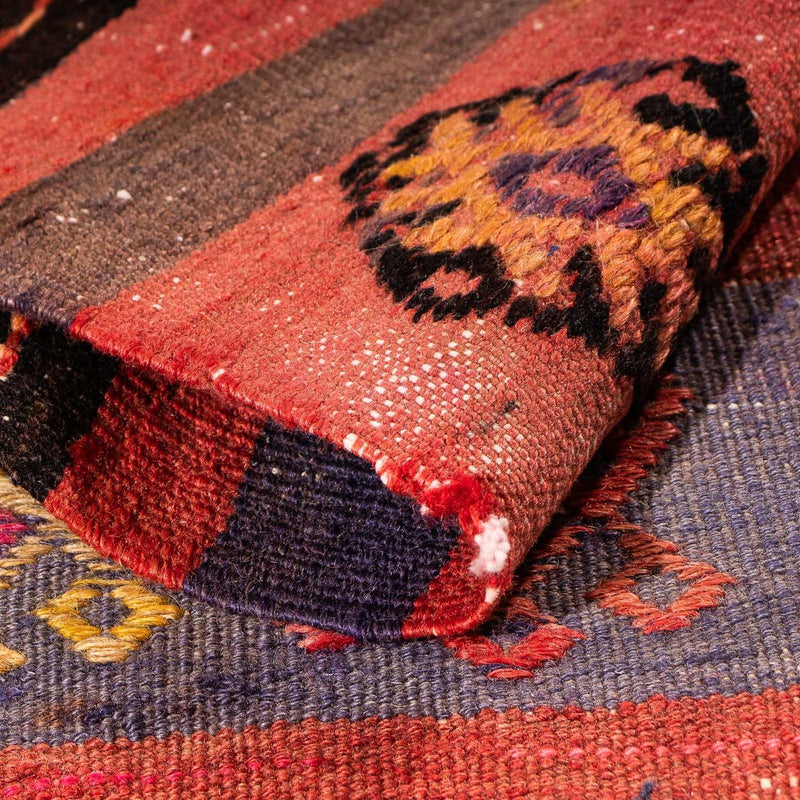 Dywan Kelim - Stary - 215 x 150 cm - wielokolorowy