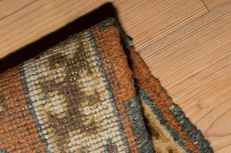 Dywan orientalny - 117 x 63 cm - pomarańczowy