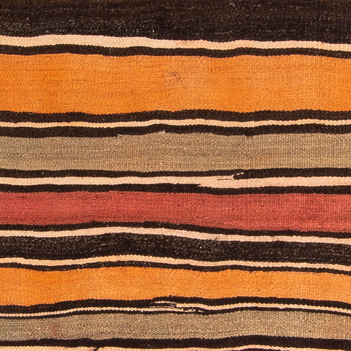 Dywan Kelim - Stary kwadratowy  - 155 x 155 cm - wielokolorowy