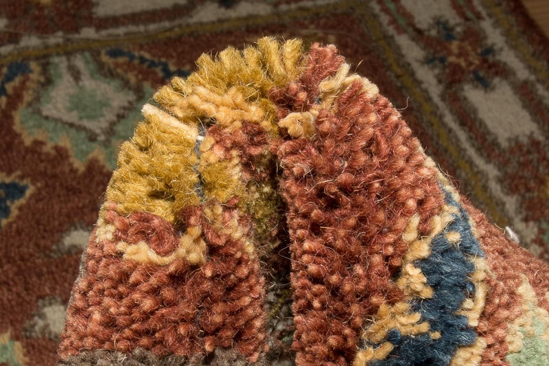 Dywan orientalny - 123 x 64 cm - rdza