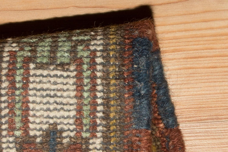 Dywan orientalny - 123 x 64 cm - rdza