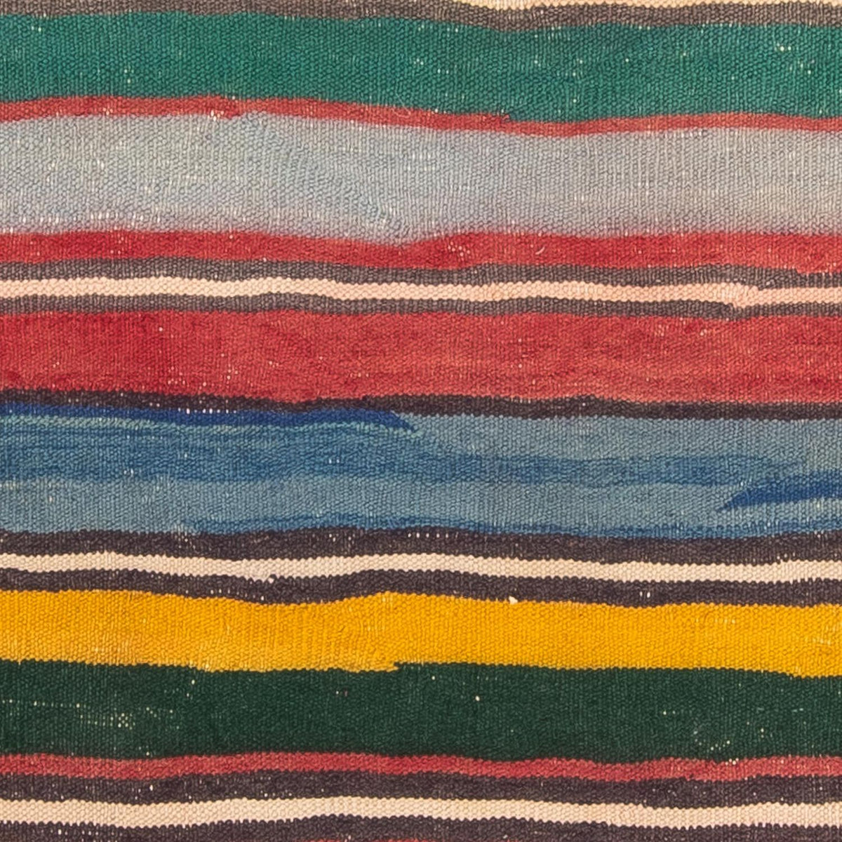 Dywan Kelim - Stary kwadratowy  - 160 x 150 cm - wielokolorowy