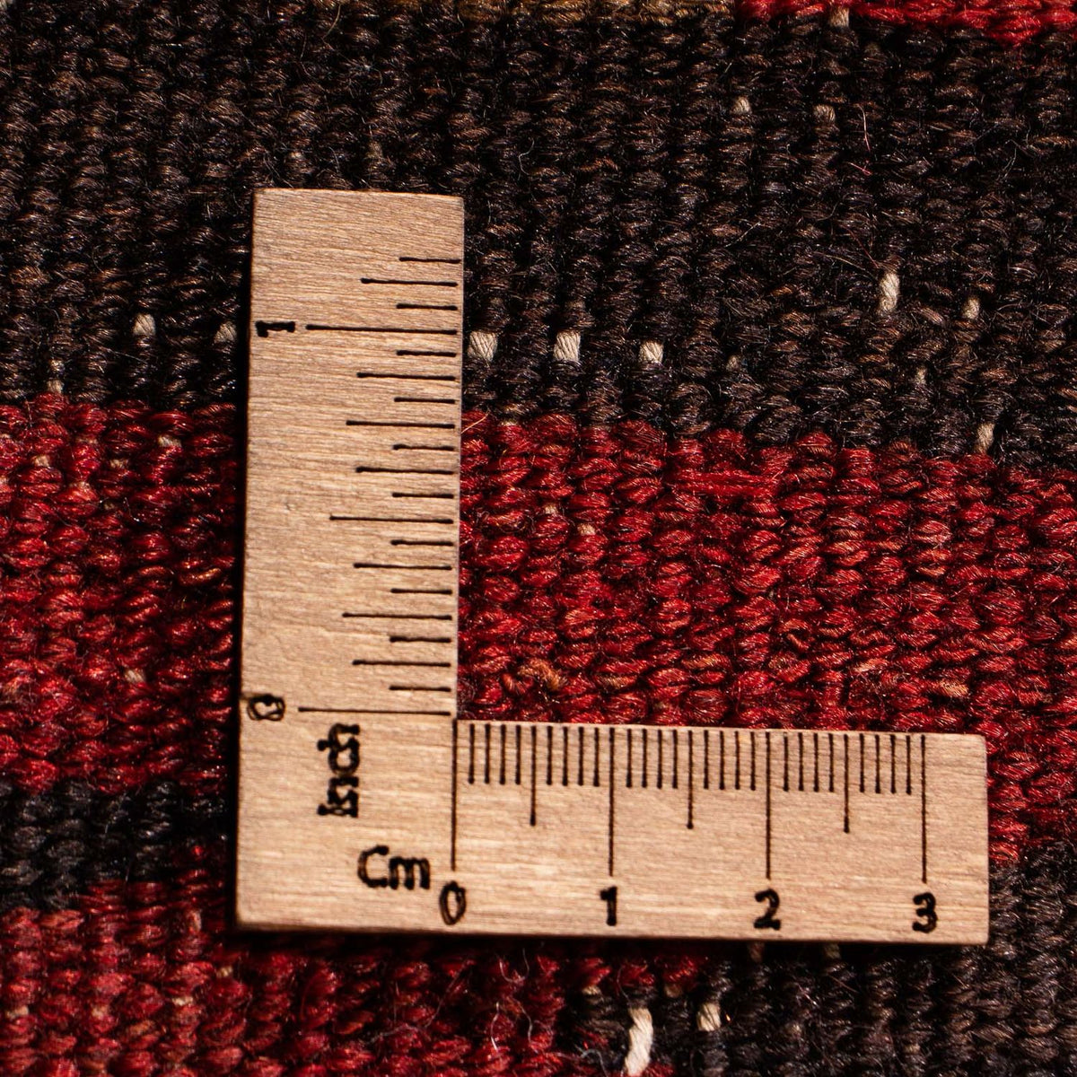 Dywan Kelim - Stary - 90 x 85 cm - wielokolorowy