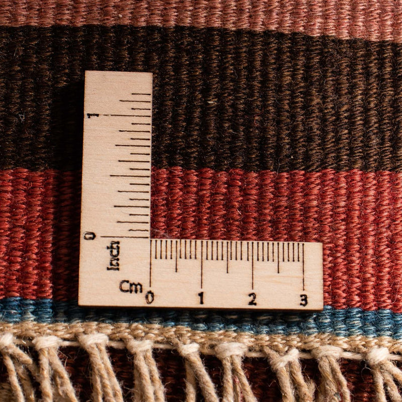 Dywan Kelim - Stary kwadratowy  - 85 x 80 cm - wielokolorowy