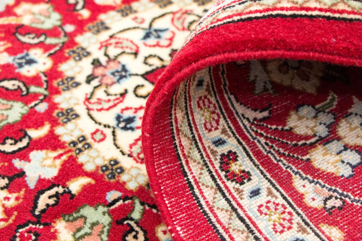 Dywan perski - Ghom - 243 x 170 cm - ciemnoniebieski