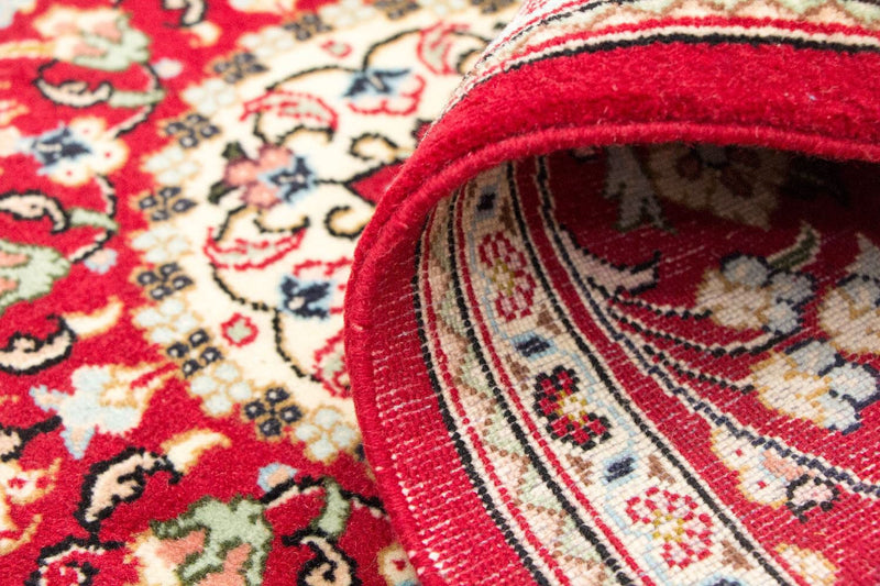 Dywan perski - Ghom - 243 x 170 cm - ciemnoniebieski