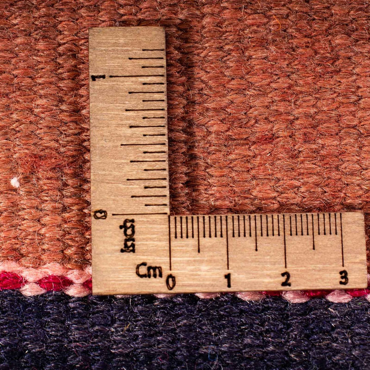 Dywan Kelim - Stary - 110 x 65 cm - wielokolorowy