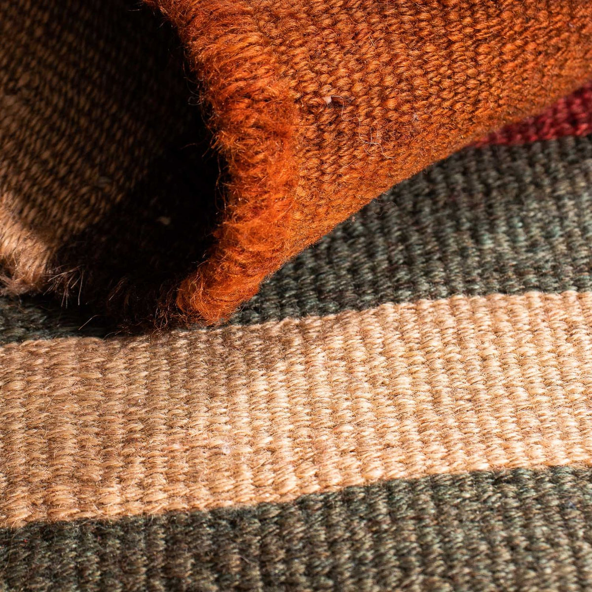 Biegacz Dywan Kelim - Stary - 110 x 50 cm - wielokolorowy