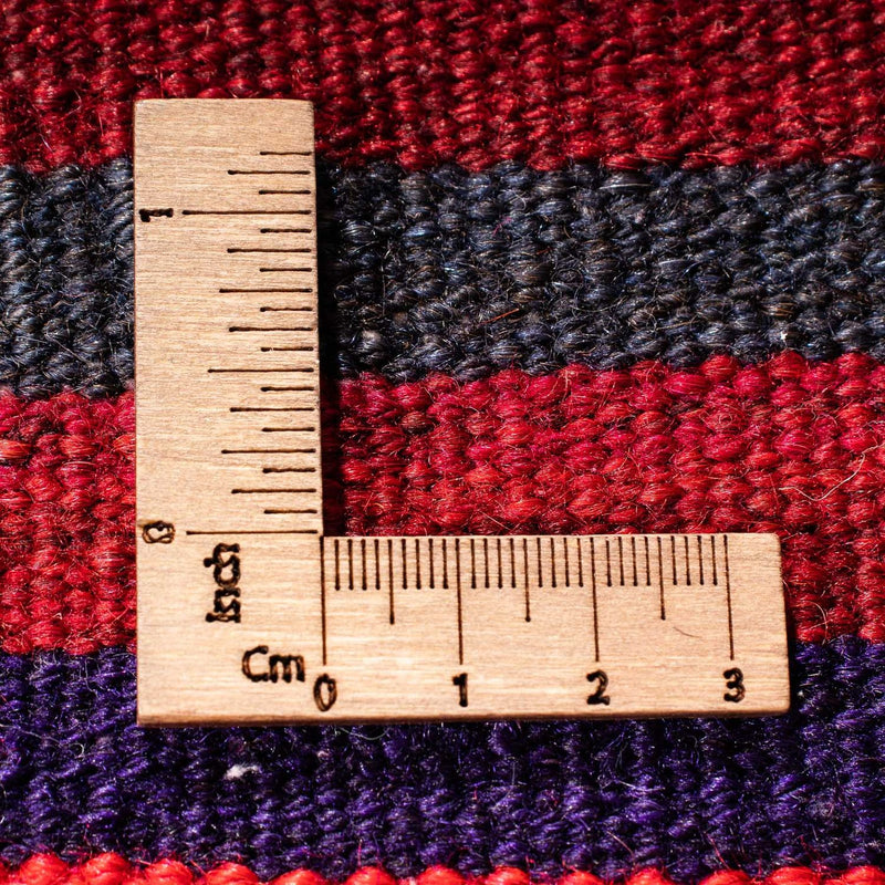 Biegacz Dywan Kelim - Stary - 105 x 45 cm - wielokolorowy