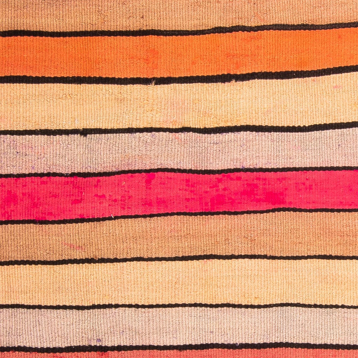 Dywan Kelim - Stary kwadratowy  - 120 x 110 cm - wielokolorowy