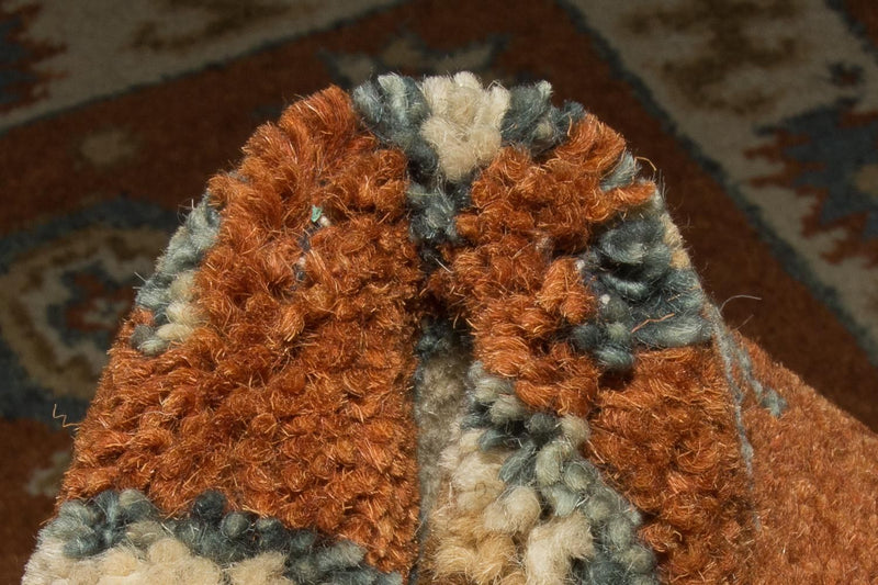 Dywan orientalny - 118 x 64 cm - pomarańczowy