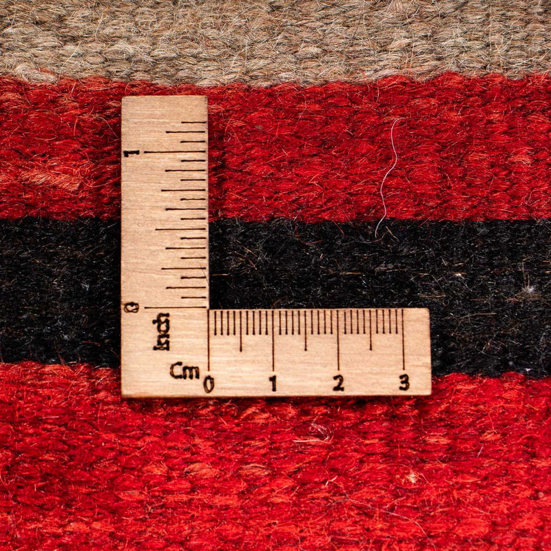 Biegacz Dywan Kelim - Stary - 370 x 130 cm - wielokolorowy