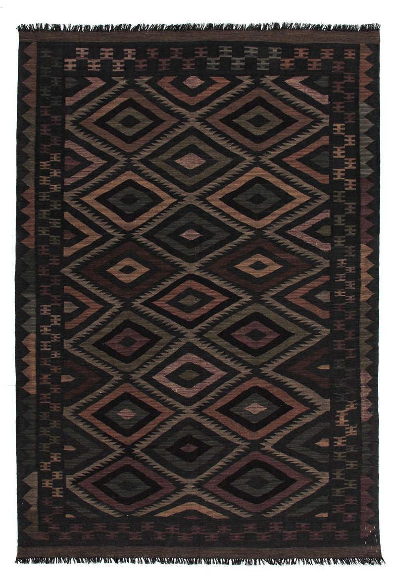 Dywan Kelim - Splash - 244 x 169 cm - wielokolorowy