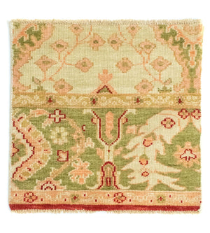 Designerski dywan kwadratowy  - 60 x 60 cm - wielokolorowy