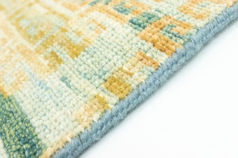 Designerski dywan kwadratowy  - 61 x 59 cm - złoto