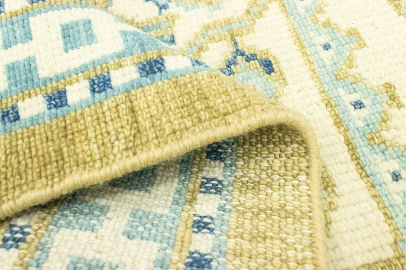 Designerski dywan - 92 x 59 cm - beżowy