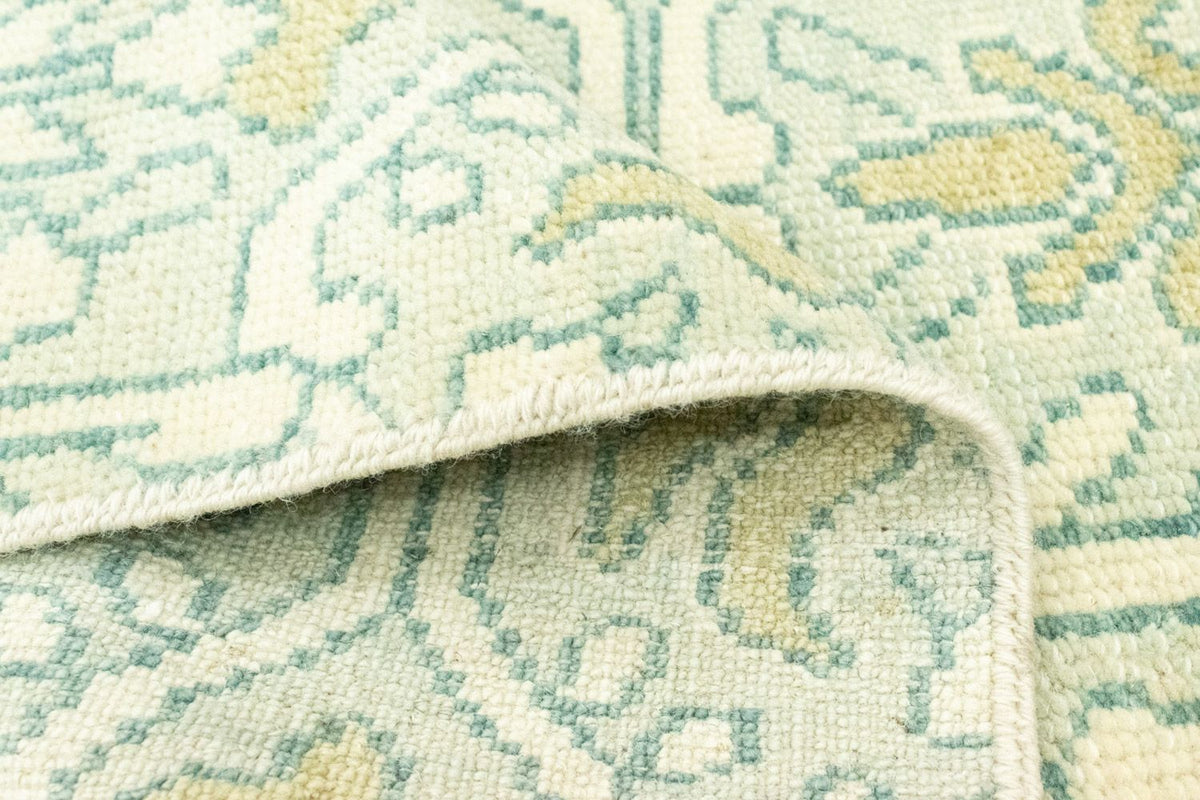 Designerski dywan - 90 x 60 cm - jasnozielony