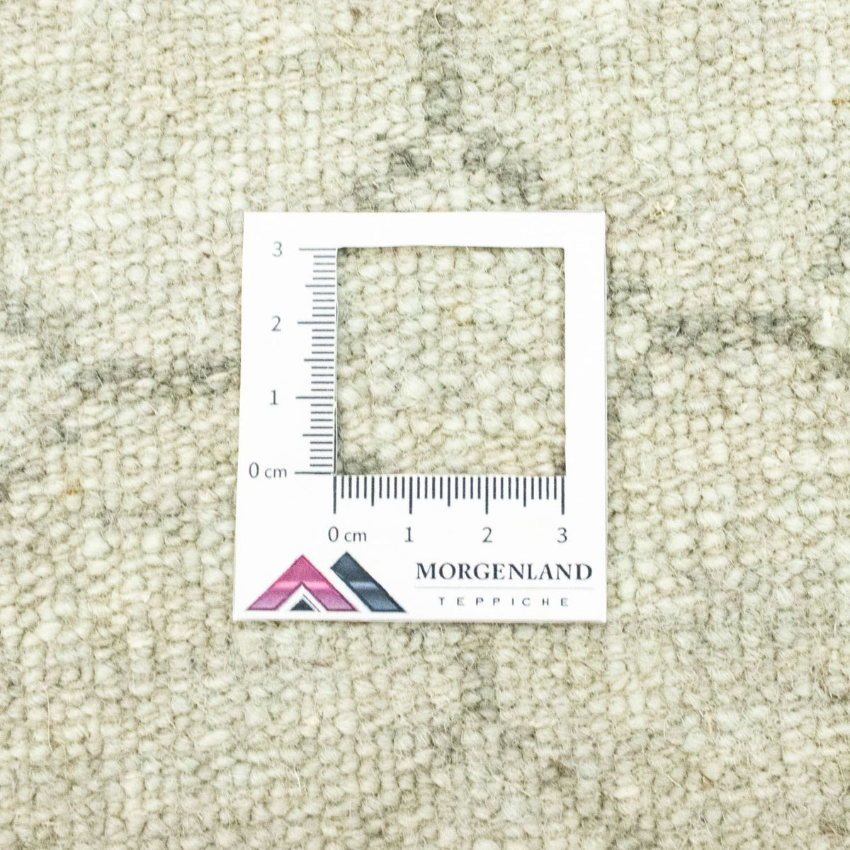 Dywan wełniany - 88 x 60 cm - beżowy