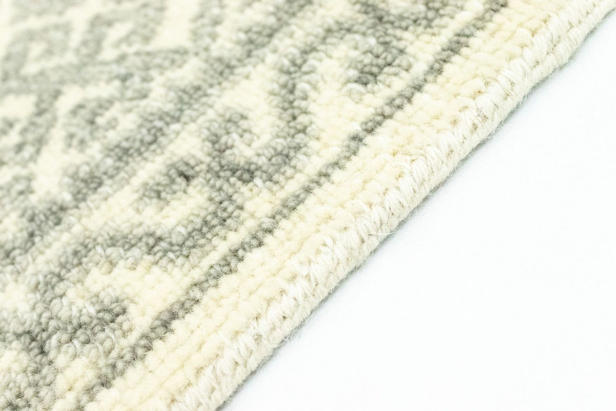 Designerski dywan - 88 x 62 cm - szary