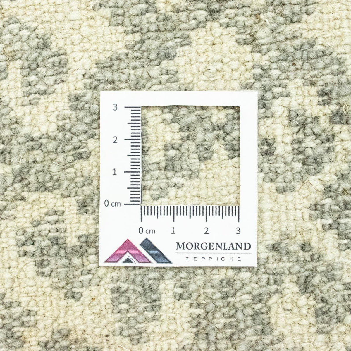 Designerski dywan - 88 x 62 cm - szary