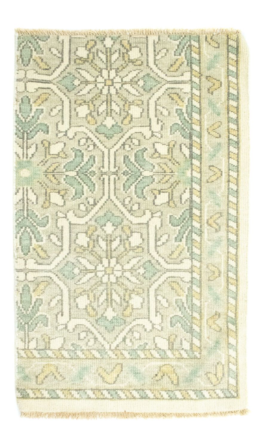 Designerski dywan - 100 x 63 cm - szary