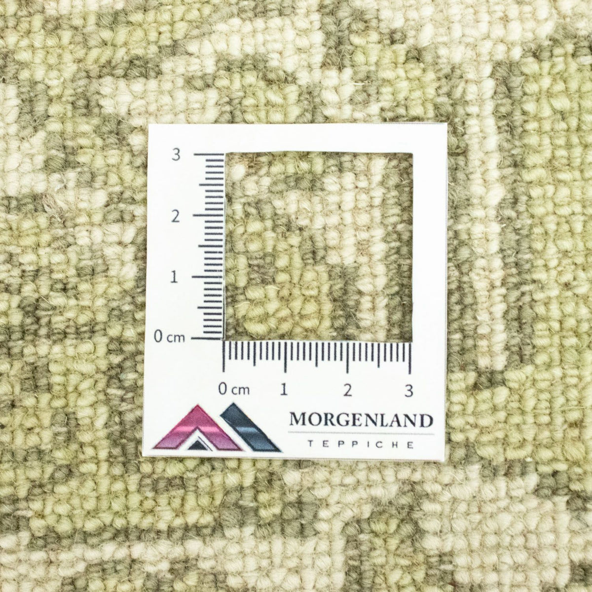 Designerski dywan - 97 x 61 cm - beżowy