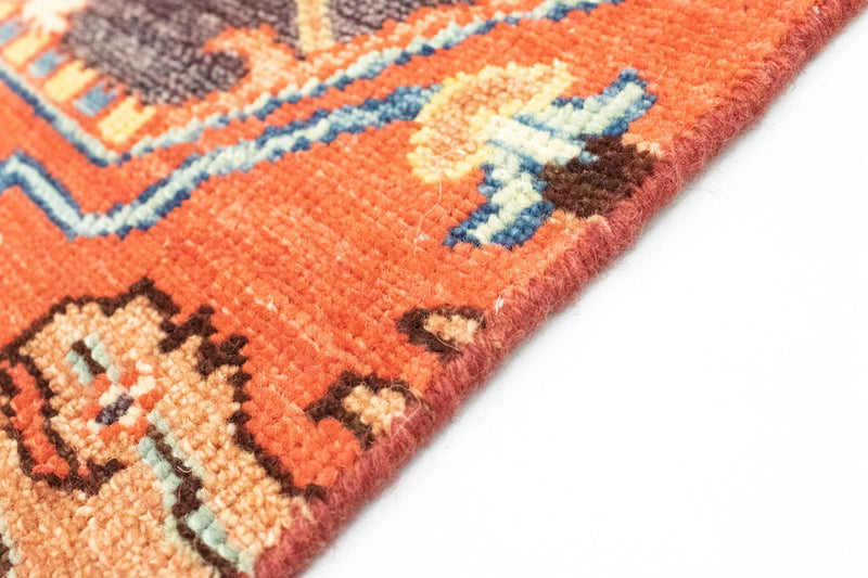 Designerski dywan - 94 x 78 cm - pomarańczowy