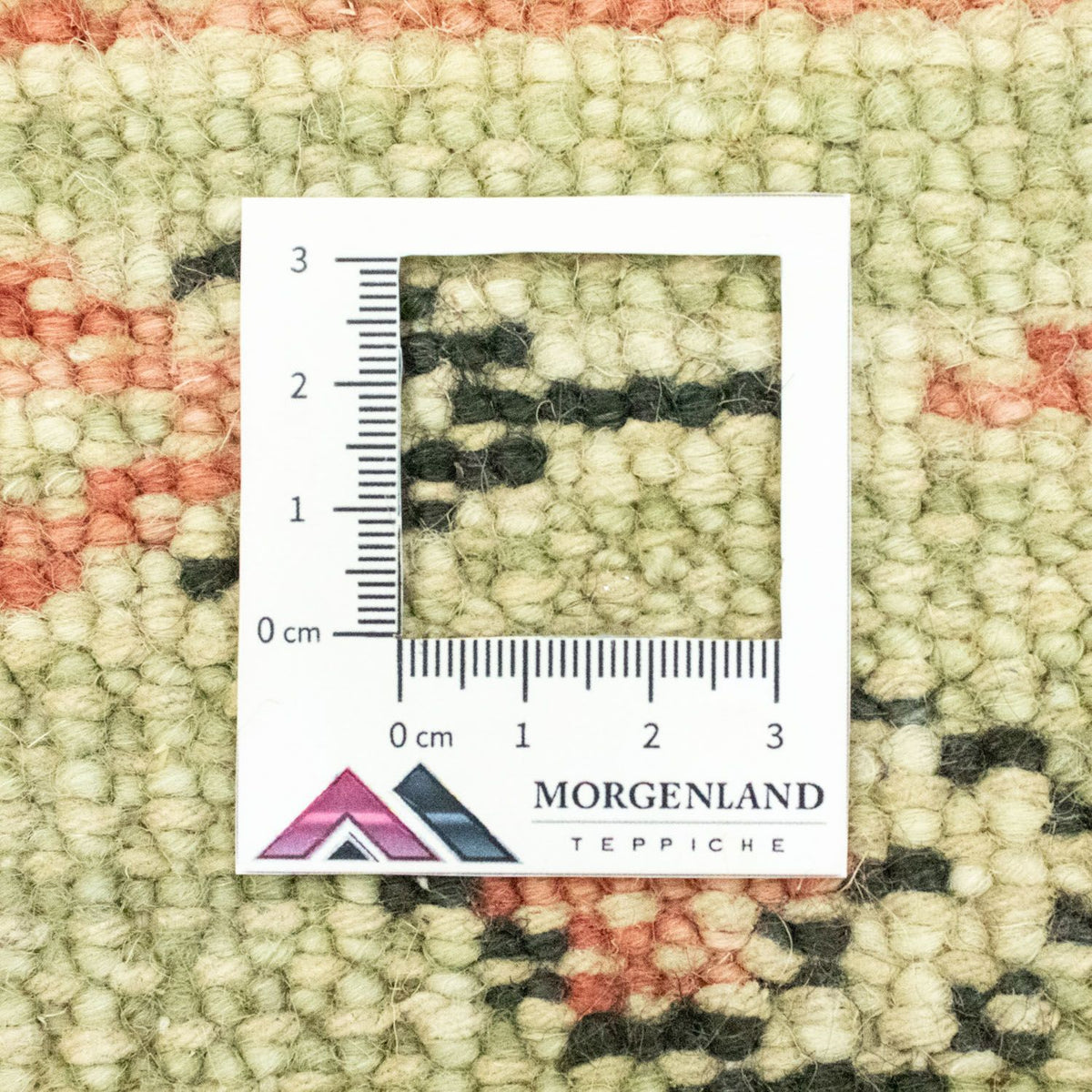 Dywan wełniany - 93 x 59 cm - beżowy