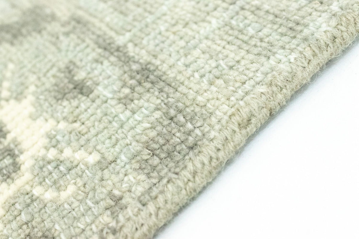 Designerski dywan kwadratowy  - 60 x 60 cm - jasnozielony