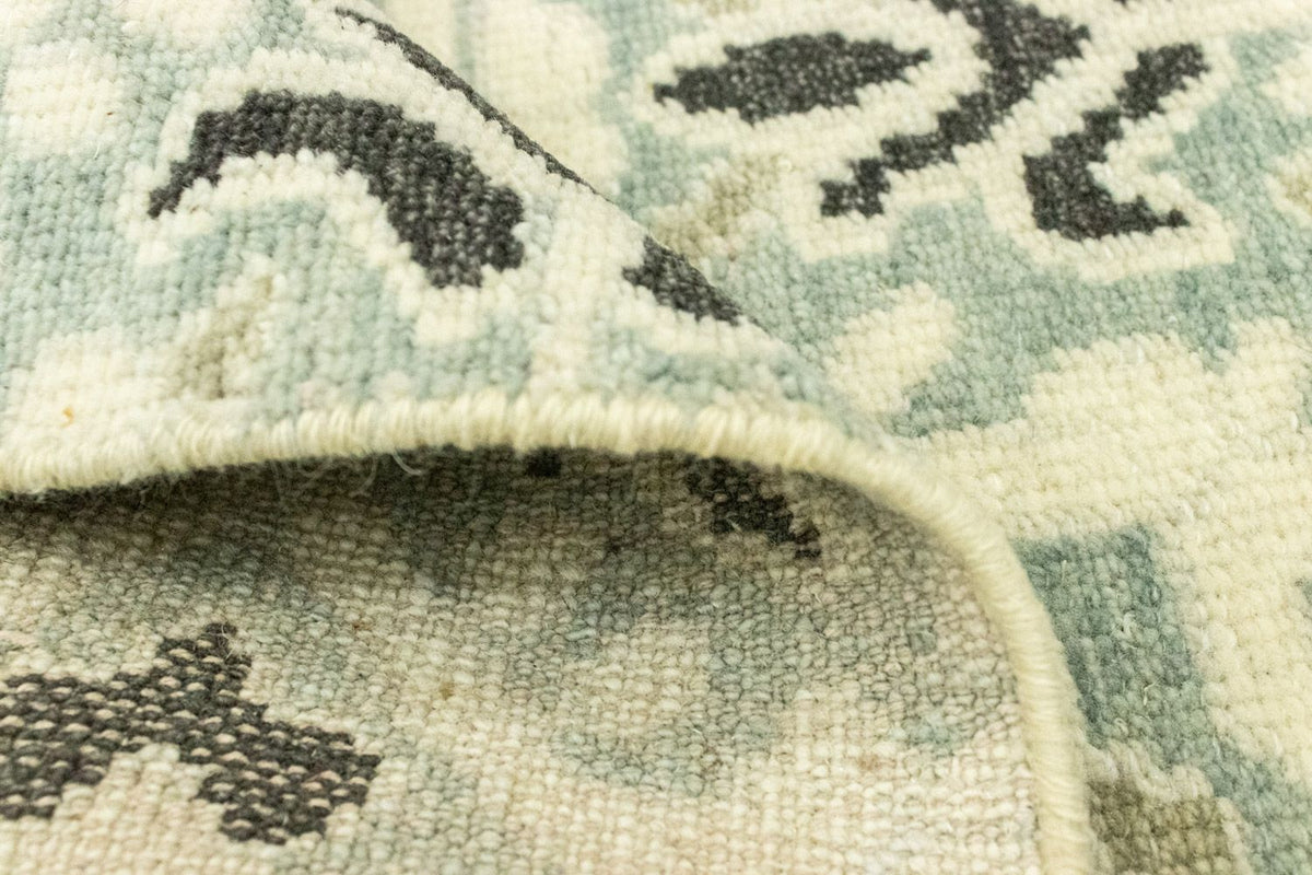 Dywan wełniany - 93 x 60 cm - jasnozielony