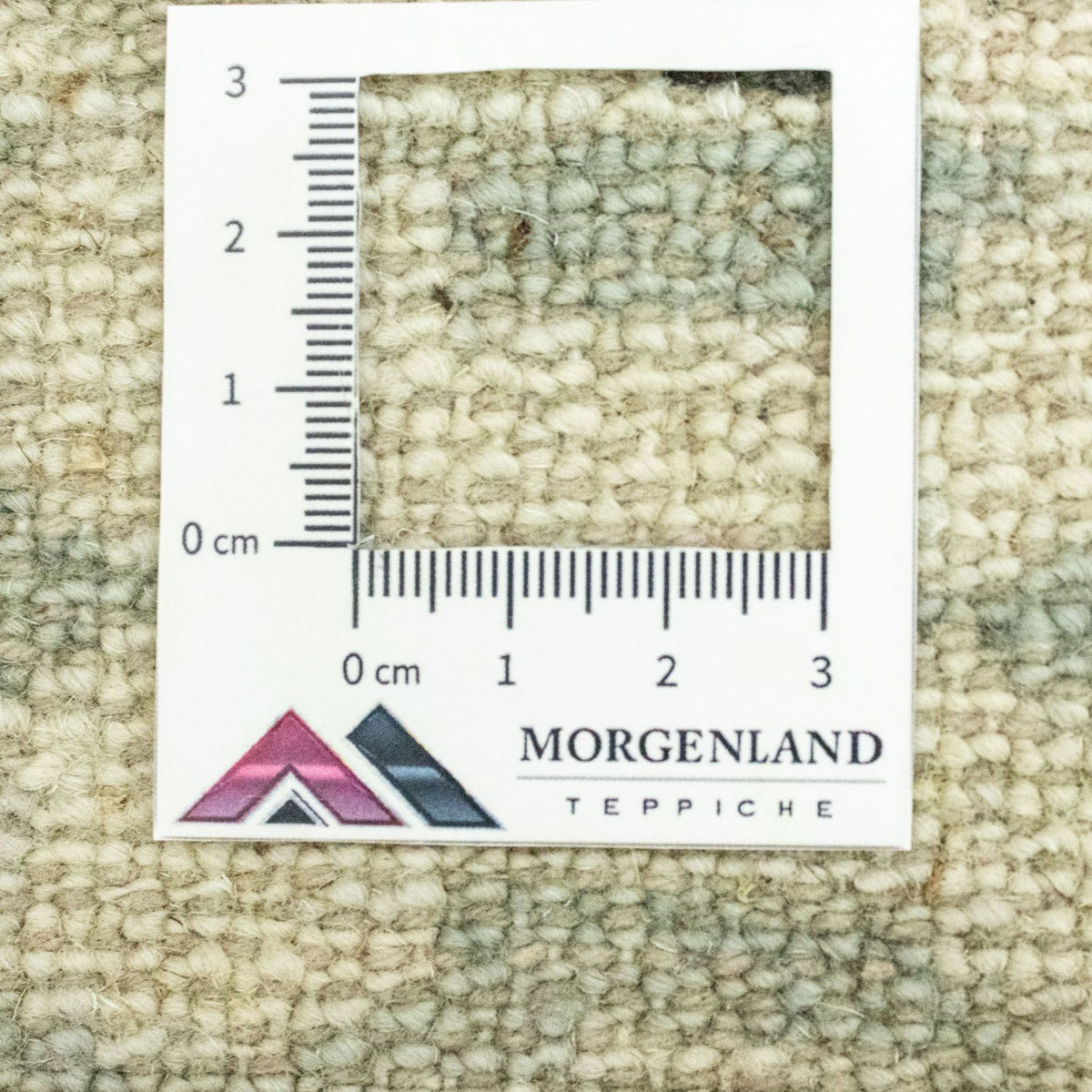 Dywan wełniany - 93 x 60 cm - jasnozielony