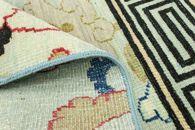 Designerski dywan - 93 x 62 cm - wielokolorowy